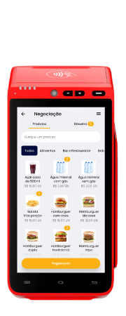 Maquininha Getnet compatível com PDV Smart